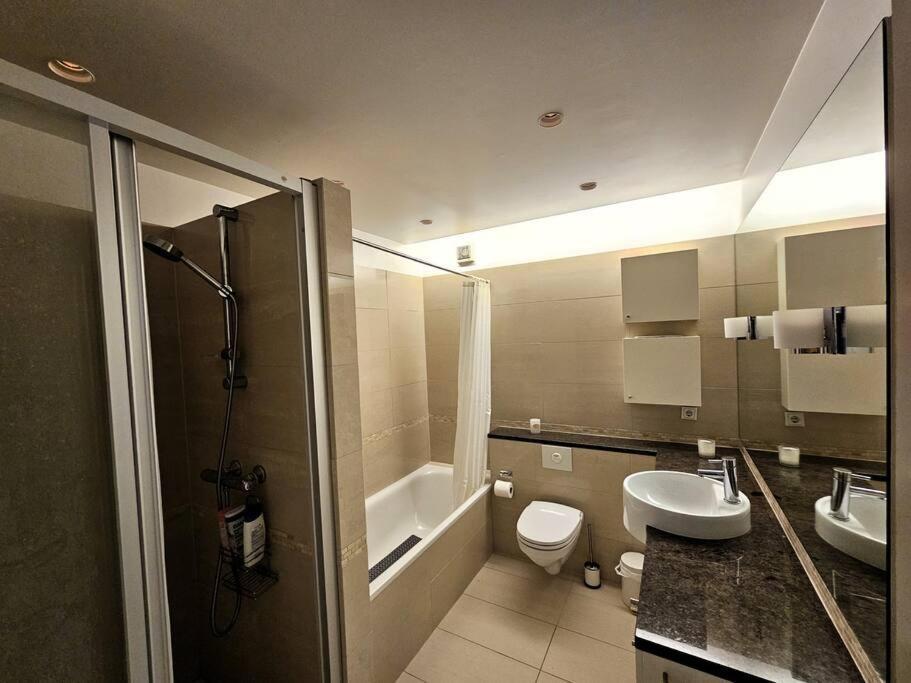 Ferienwohnung Family Penthouse With Great View Garthabaer Exterior foto